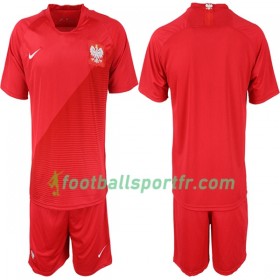 Tenue Pologne Enfant Extérieur Coupe du monde 2018 Maillot de Foot
